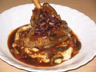 Crock Pot Lamb Shanks